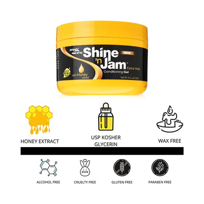 Ampro Shine ’n Jam® Conditioning Gel - Extra Hold - Image 2